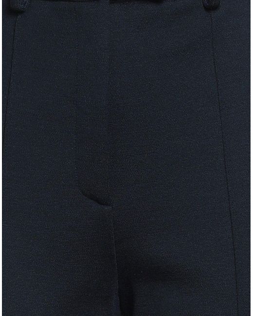 Paul & Joe Blue Pants Wool, Polyester