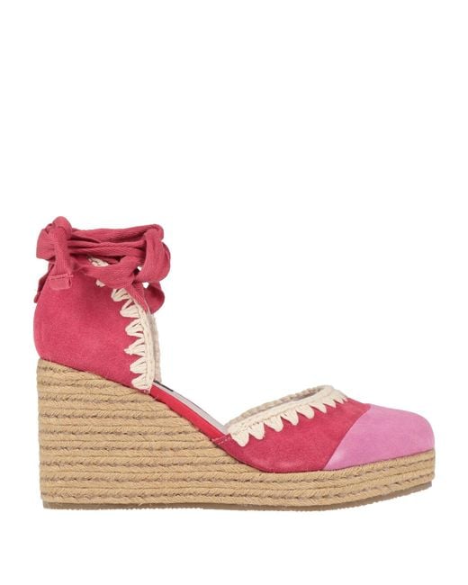 Espadrillas di Mou in Pink