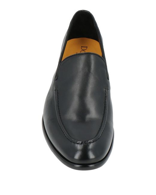 Doucal's Gray Stratford Loafers Leather for men