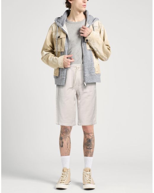 MSGM Natural Shorts & Bermuda Shorts for men