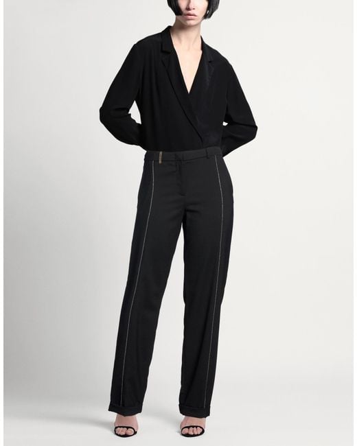 Peserico Black Trouser