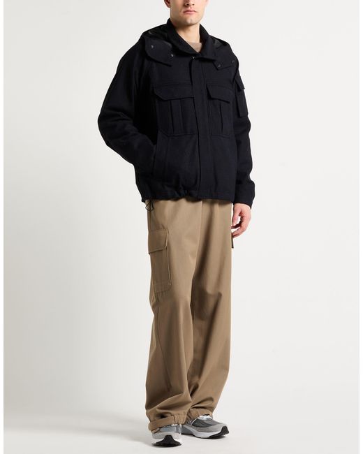 Paul Smith Black Jacket Wool, Polyester, Polyurethane, Polyamide for men