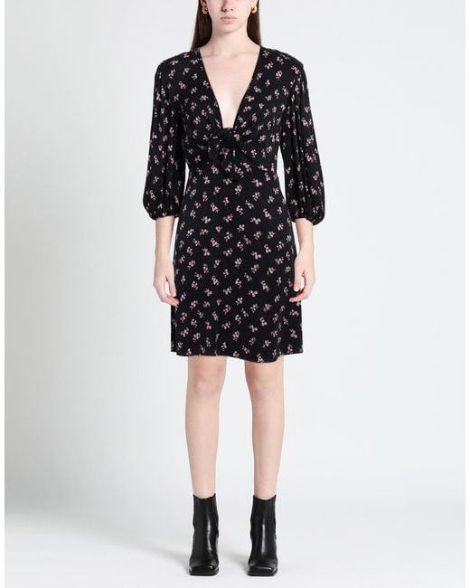 Maje Black Mini Dress