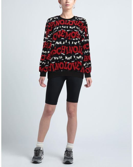 Love Moschino Red Sweatshirt