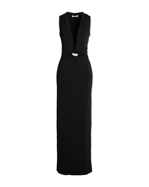 Twenty Four Haitch Black Maxi Dress