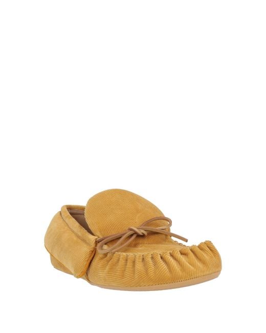 J.W. Anderson Natural Loafers Textile Fibers for men