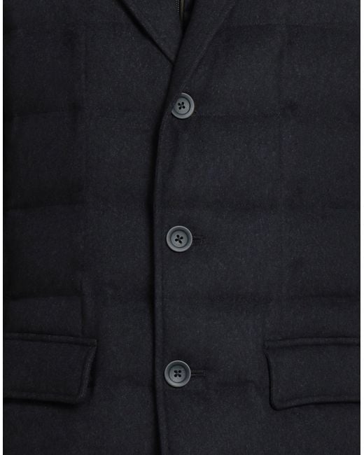 Herno Blue Midnight Puffer Silk, Cashmere for men