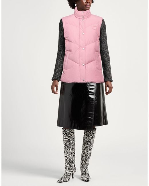 Maison Kitsuné Pink Gilet