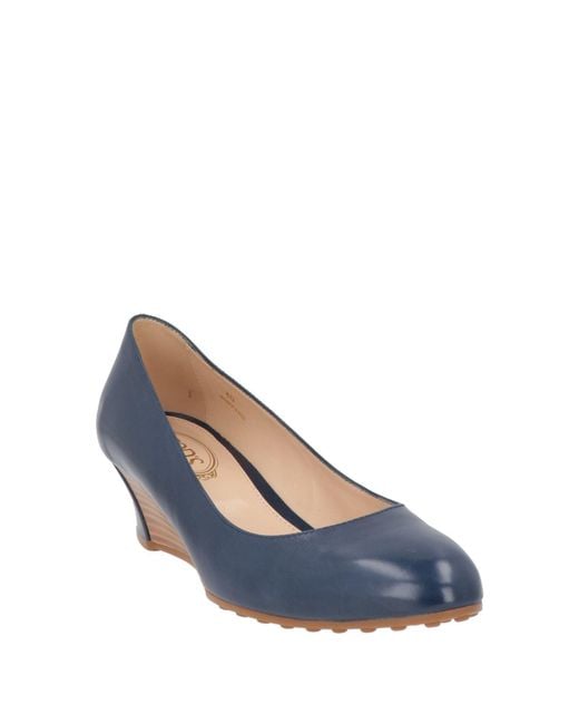 Tod's Blue Pumps Soft Leather