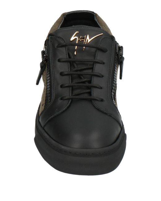 Giuseppe Zanotti Black Trainers for men