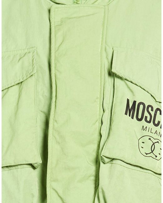 Moschino Green Jackets for men