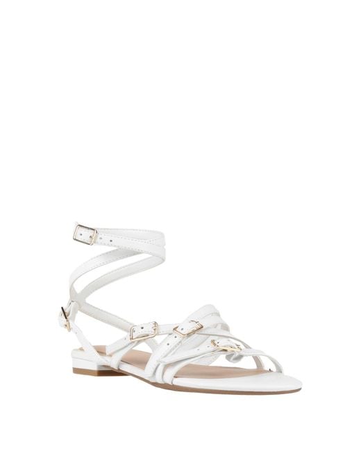 Guess White Sandals