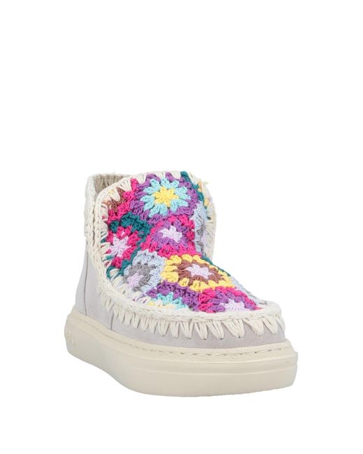 Mou Pink Ankle Boots