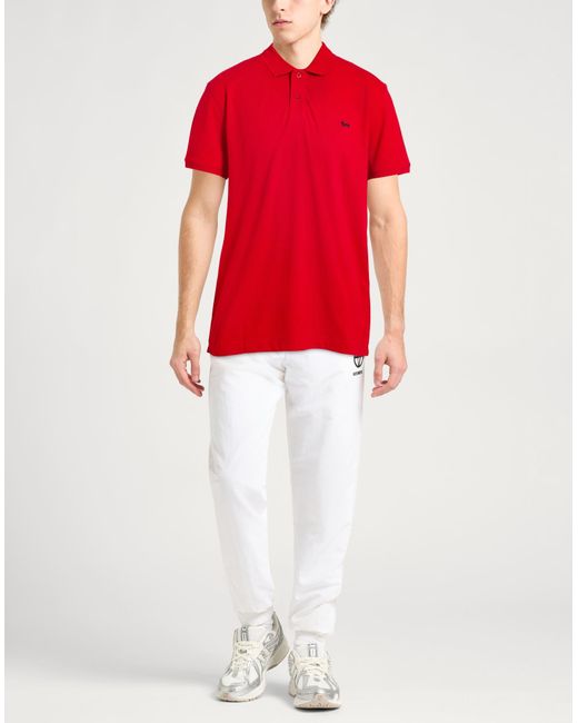 Harmont & Blaine Red Polo Shirts for men