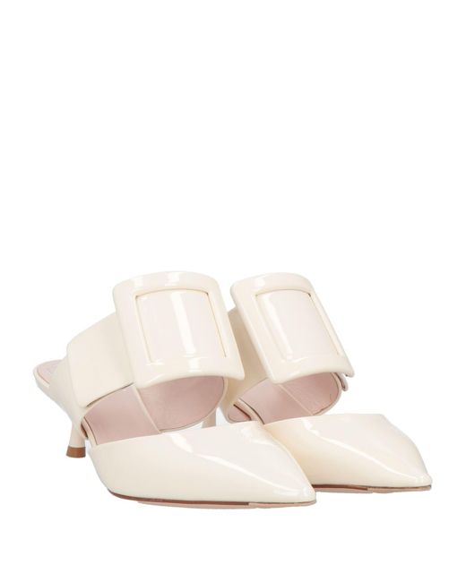 Mules & Zoccoli di Roger Vivier in White