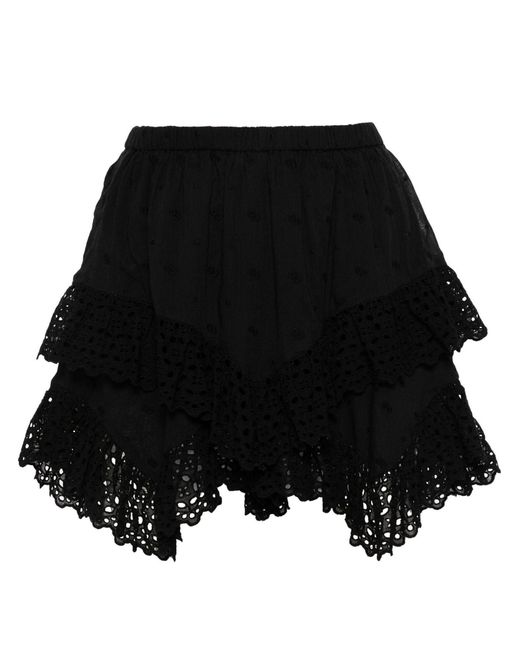 Isabel Marant Black Minirock