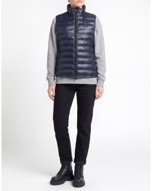 Chompa Sin Mangas Blauer de color Blue