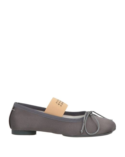 Ballerines MM6 by Maison Martin Margiela en coloris Gray