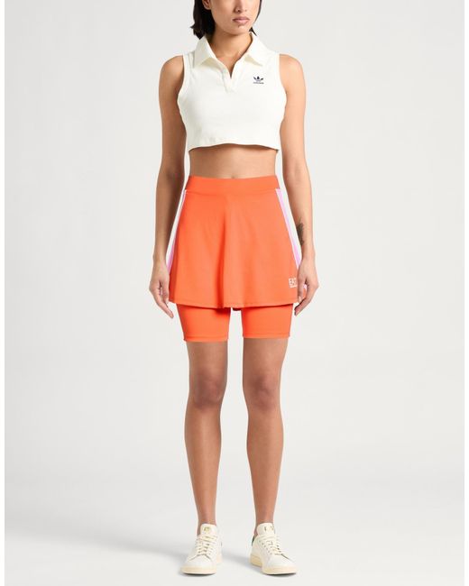 EA7 Orange Mini Skirts