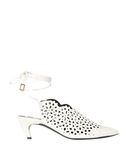 Roger Vivier White Pumps