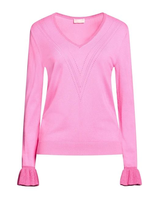 Pullover Liu Jo de color Pink