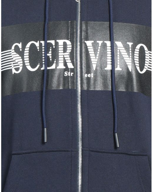 Ermanno Scervino Blue Sweatshirt for men