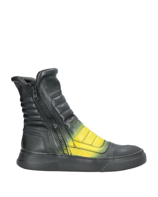 Bruno Bordese Green Ankle Boots for men