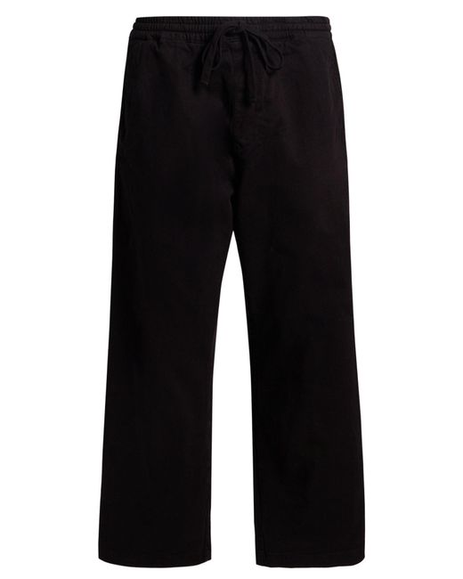 Carhartt Black Pants Cotton, Elastane for men