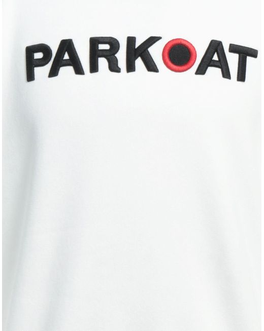 Parkoat White Sweatshirt for men