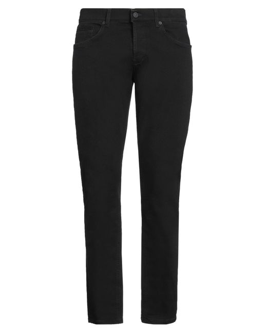 Dondup Black Jeans for men