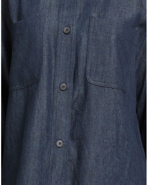 Caractere Blue Denim Shirt Lyocell