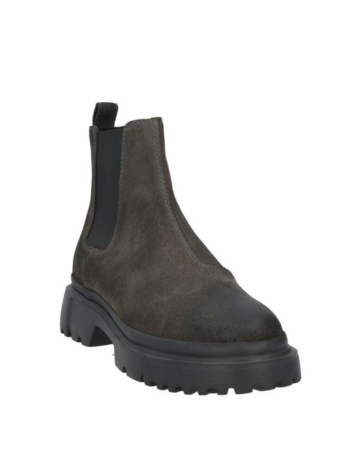 Hogan Black Ankle Boots for men