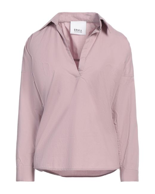 Erika Cavallini Semi Couture Pink Top Cotton