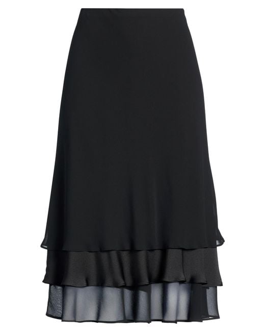 Joseph Ribkoff Black Midi Skirts