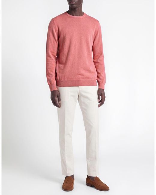 Gran Sasso Pink Jumper for men