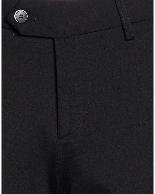 Imperial Black Pants Polyester, Polyamide, Elastane for men
