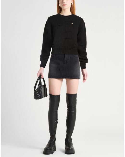 DSquared² Black Sweater Wool