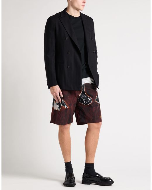 Burberry Blue Shorts & Bermuda Shorts Polyamide for men