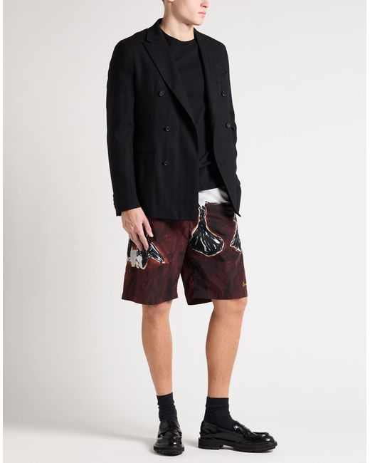 Burberry Blue Shorts & Bermuda Shorts Polyamide for men