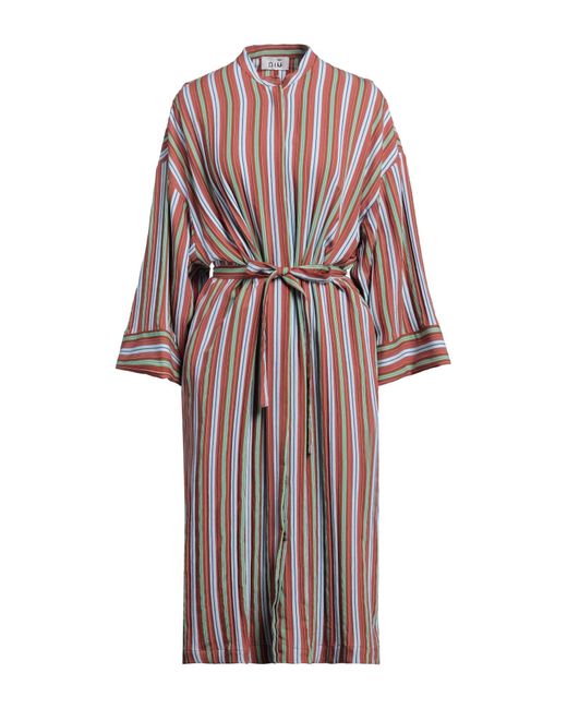 Niu Multicolor Midi Dress Viloft, Polyamide