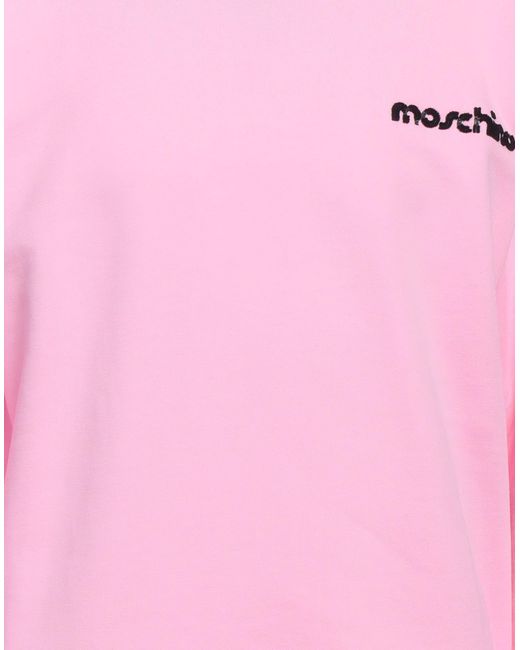 Moschino Pink Sweatshirt for men