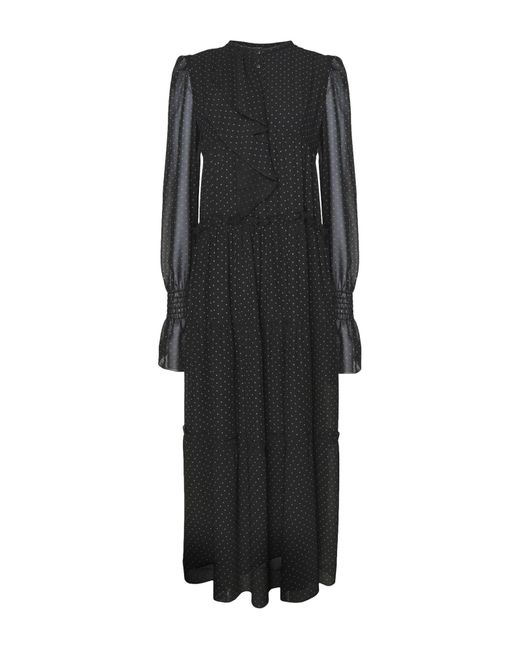 8 by YOOX Black Long Dress