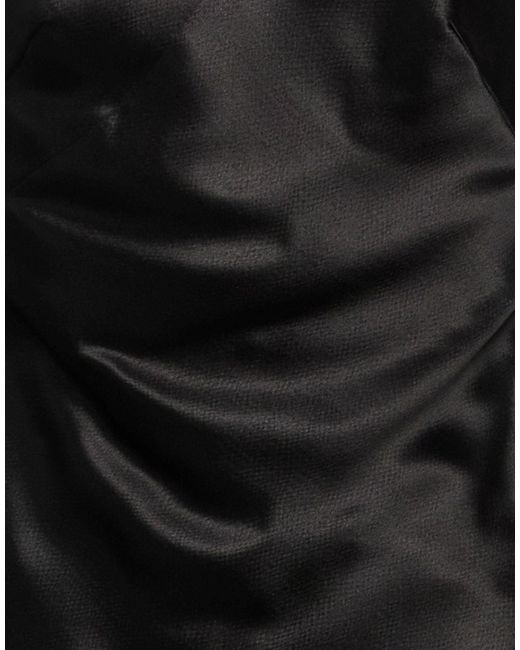 McQueen Black Top Viscose, Silk