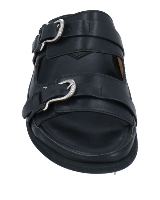 Sartore Black Sandals