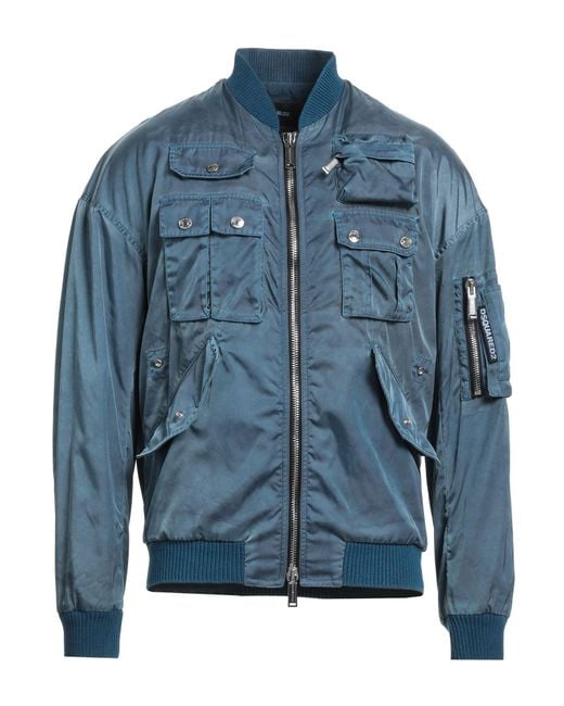 DSquared² Blue Jacket for men