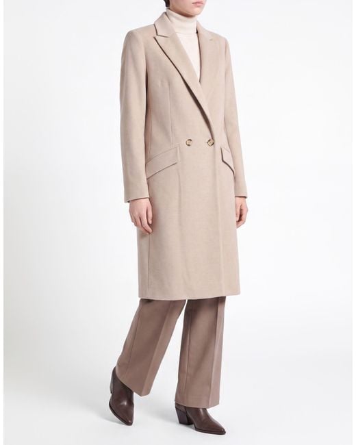 Fracomina Natural Collection Coat Polyester, Rayon