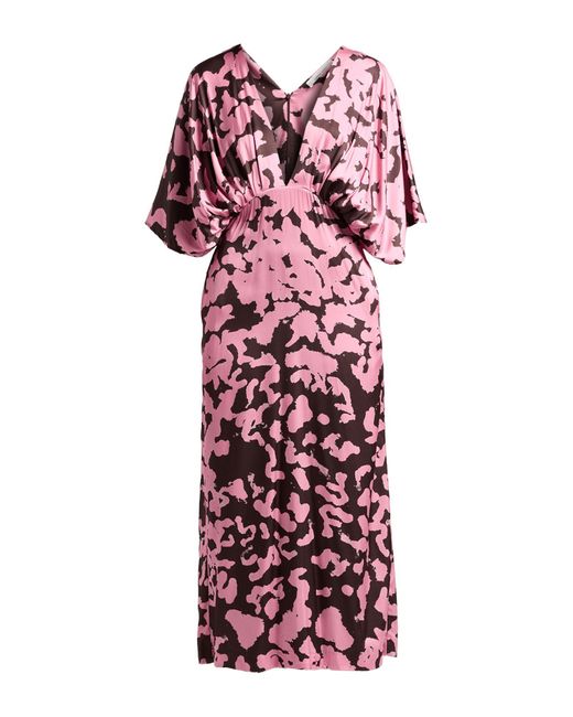 Liviana Conti Red Maxi Dress Viscose, Elastane