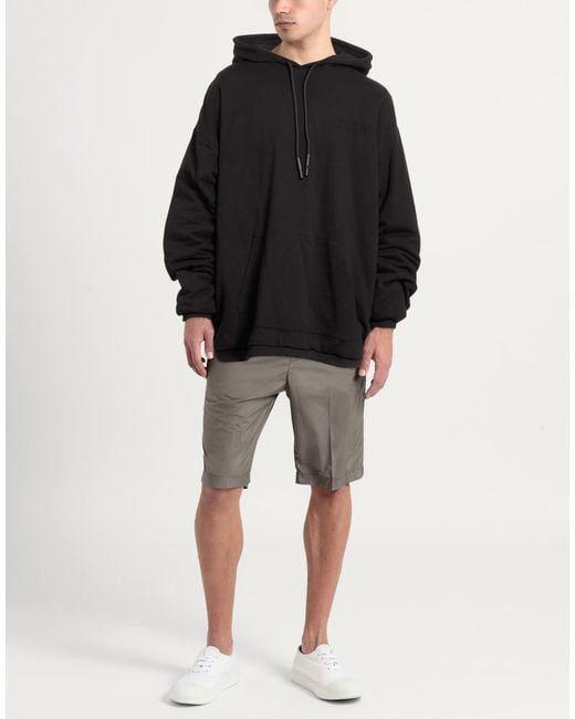 44 Label Group Black Sweatshirt Cotton for men