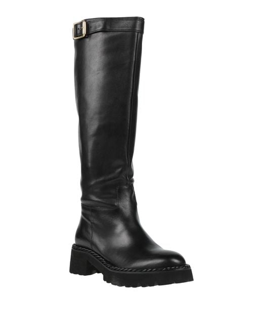 Bruno Premi Black Boot Leather