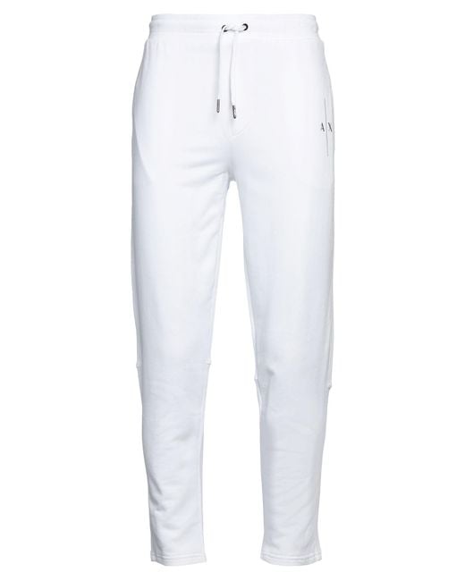 ARMANI EXCHANGE White Trouser for men
